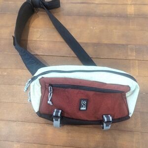 Chrome Industries Mini Kadet Red and  White. "Limited Edition"